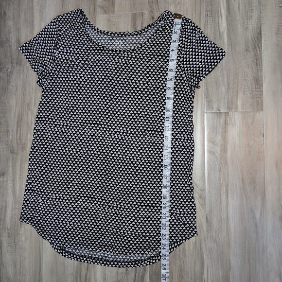 Gap Black and White Pattern Shirt size Small - Picture 5 of 7